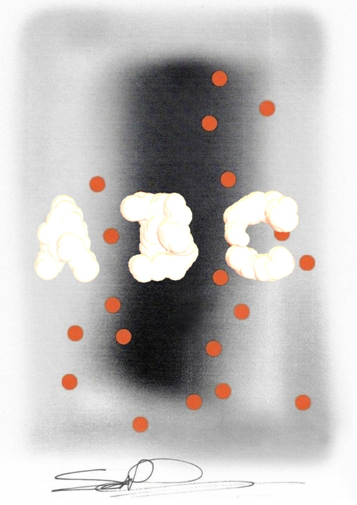 Poster sample AIC grayscale background